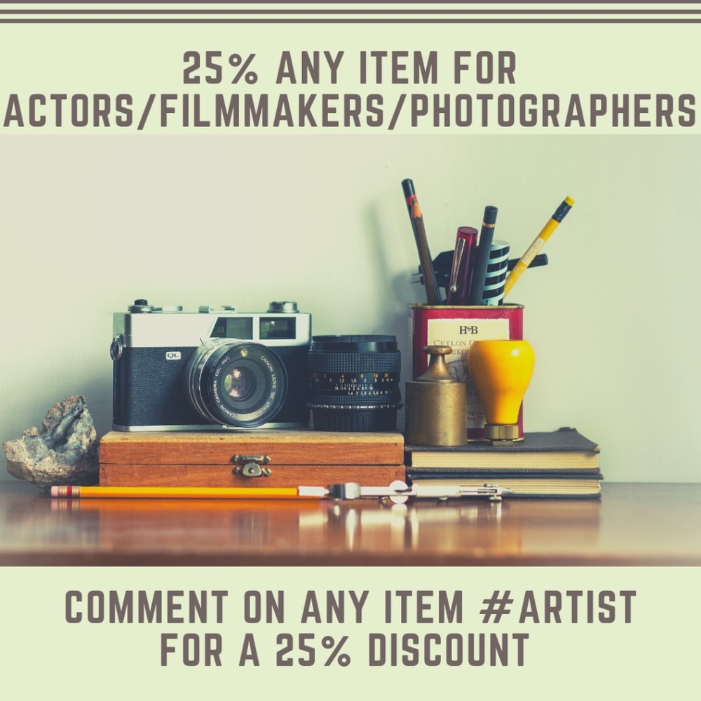 Entire Closet - 25% discount for artists